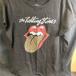 The Rolling Stones Black and Red Kids T-Shirt